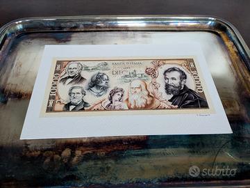 Stampa d'arte Banca d'Italia