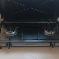 Fornello x esterno a  2 fuochi  a gpl