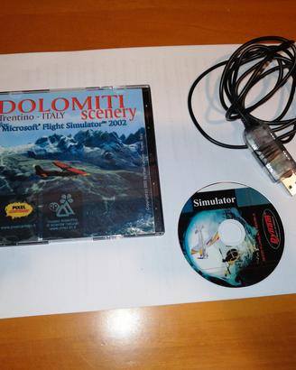 simulatore di volo rc