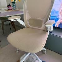 Sedia da ufficio ergonomica - beige
