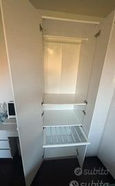 Guardaroba Angolare Bianco - Capiente e Moderno