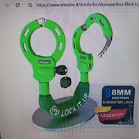 Antifurto per bicicletta moto monopattino