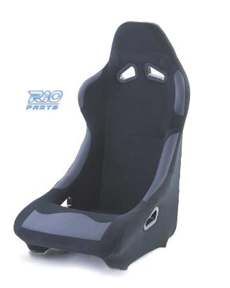 SEDILE BAQUET UNIVERSALE IN ALCANTARA NERO LOOK PO