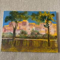 Quadro acquerello Luigi Rosati