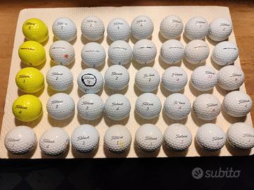 40 Titleist Pro V1 e Pro V1X palline da golf