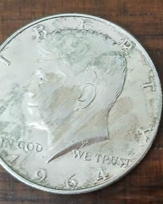 n.3 Monete in argento Half Dollar 1964,1967,1968