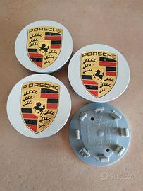 4 Coprimozzi Per Porsche Macan/Macan GTS – Diametro 60 Mm, In ABS, Proteggono Da Polvere E Ruggine, Accessori Esterni