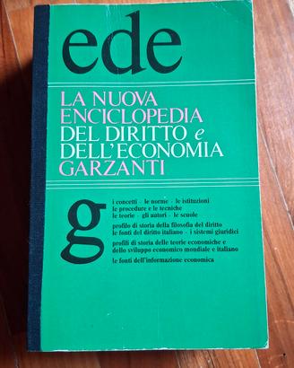 Enciclopedia del diritto e dell'economia Garzanti