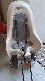 Seggiolino portapacchi bici