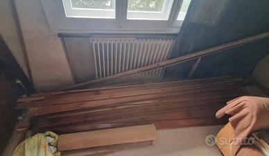 50+ PERLINE IN LEGNO  2,5 m + assi - lotto intero