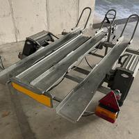 Carrello portamoto ELLEBI targato 3 posti