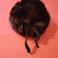 Pelliccia di visone con cappello