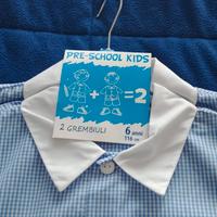 grembiuli Pre-School Kids nuovi tg 6 anni pz2