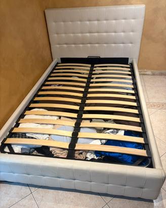 Letto una piazza e mezzo di pelle