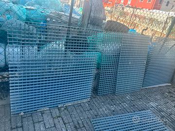 Griglie in ferro zincato carrabili