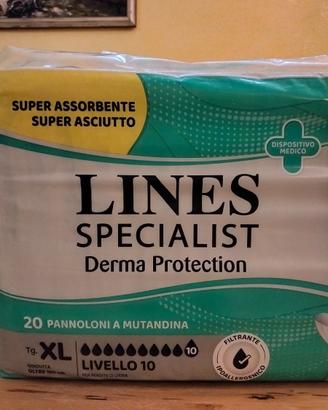 Pannoloni Lines Specialist Tg XL 20 pz