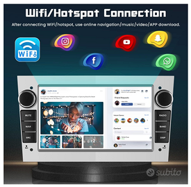 Android Autoradio per Opel Astra-Corsa-Antara