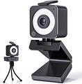Webcam, Full HD 1080p Webcam PC con Microfono Ster