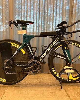 Corratec TT Sram Red Force potenziometro Triathlon