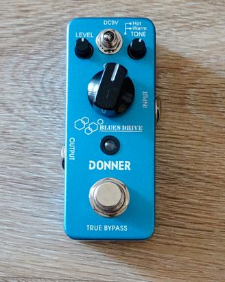 Blues Drive (Donner) pedale overdrive per chitarra