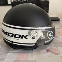 Casco smook nero xs