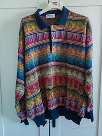 Maglione vintage Dalmine uomo size XL 100% cotone 