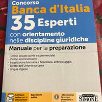 Libro Simone - concorso 35 esperti banca d’Italia