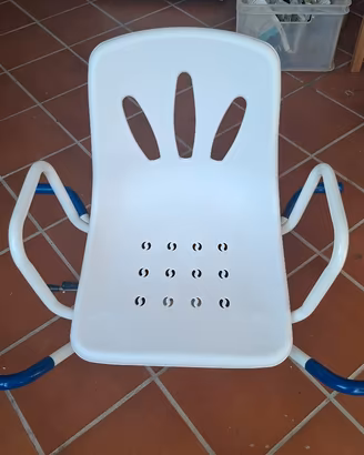 Sedile girevole per vasca da bagno 