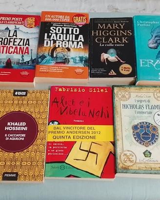 Lotto di libri misti