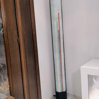 Lampada da terra in vetro di murano