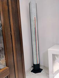 Lampada da terra in vetro di murano