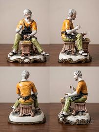 Ceramica di Capodimonte – "Il Calzolaio"