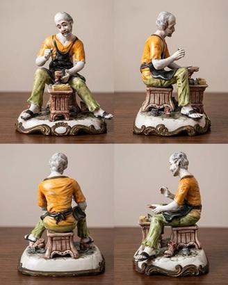 Ceramica di Capodimonte – "Il Calzolaio"