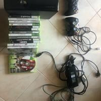 Xbox 360 + 3 joystick + 16 giochi NO SEPARATI