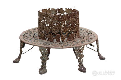 Panchine ad albero in ghisa