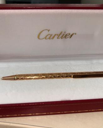 Penna a sfera Cartier "C de Cartier" Oro Rosa