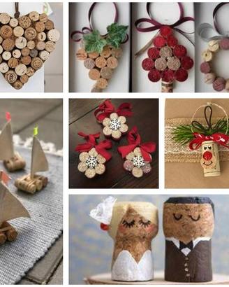103 TAPPI DI SUGHERO RICICLO CREATIVO 1€ in totale