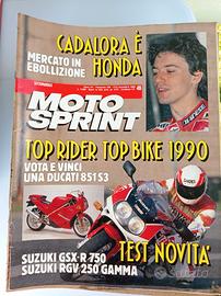 Rivista MOTOSPRINT numero 45 del 1990