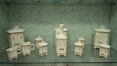 flaconi di ceramica per spezie 