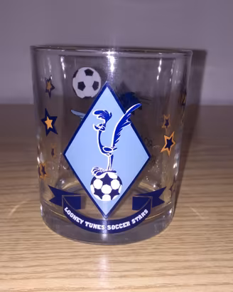 Bicchiere Nutella Looney Tunes Soccer Stars 1997