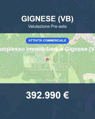 Immobile in asta di 1618 m² a Gignese
