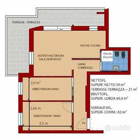 Bolzano, Viale Druso - lstudio-appartamento