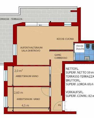 Bolzano, Viale Druso - lstudio-appartamento