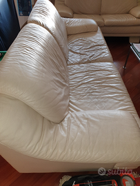 Divano in pelle 2 posti