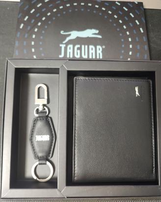 Set Portafoglio + Portachiavi Jaguar