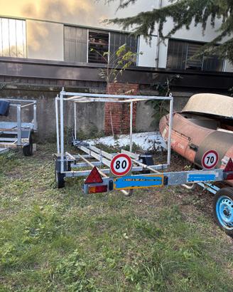 carrello stradale, porta derive.