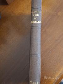 1867 libro  antico Notizie storiche di Miglionico