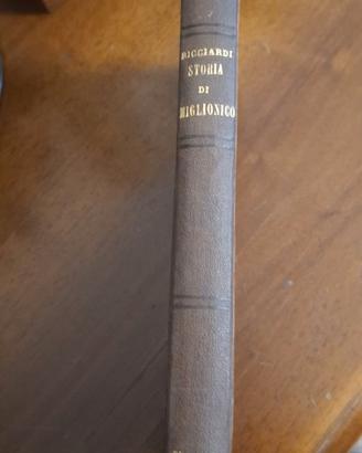 1867 libro  antico Notizie storiche di Miglionico