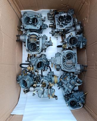 Lotto carburatori auto revisionati