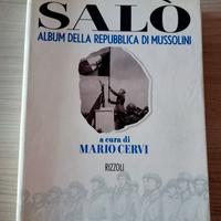 libro storico Salò Repubblica di Mussolini 